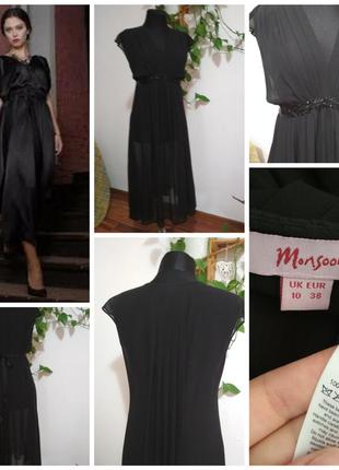 100% шёлк фирменное шёлковое платье летящее натуральное в бельевом стиле