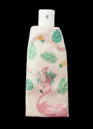Пенал м'який зубна паста фламінго, 25х10х6 см, рожевий