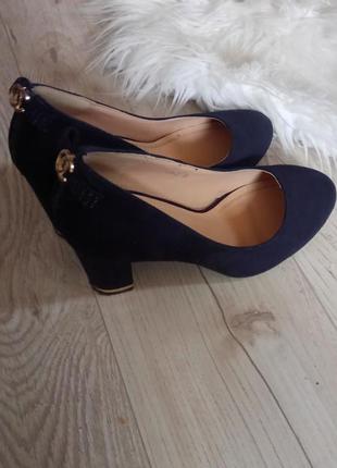 Замшевые туфельки
