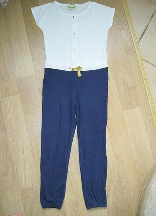 Легенький котоновий комбинезон з штанами  impidimpi