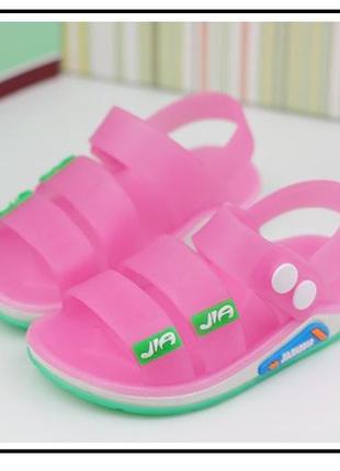 Крокси на дівчинку, crocs для девочки, сандалии сандали рр 21-304 фото