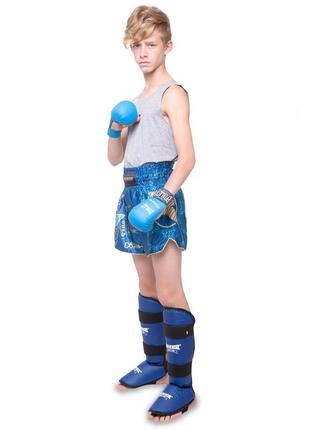 Захист гомілки й стопи для єдиноборств boxer bo-20026 фото