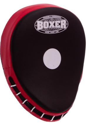 Лапа изогнутая для бокса и единоборств boxer 2011-013 фото