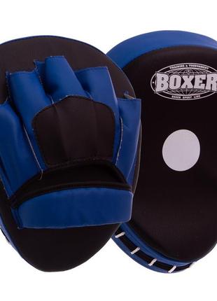 Лапа изогнутая для бокса и единоборств boxer 2011-011 фото