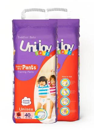 Трусики для детей unijoy xxl 15-19 кг 40 шт.