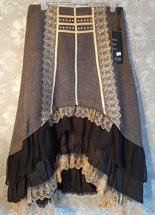 Классная новая шерстяная юбка! турция