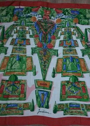 Шовковий хустку christian fischbacher jardins (сади...)