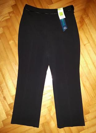 Новые брюки slim leg со стрелками от marks&spencer! p.-12 uk short