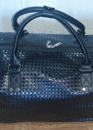 Дорожная брендовая сумка на колесиках bottega veneta боттега венета на колесиках, брендовые дорожные сумки