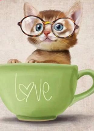 Алмазная вышивка. картина на картоне "love" , размер 21х25