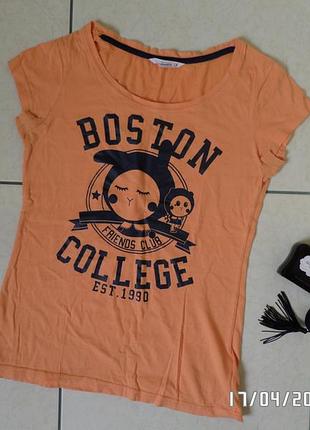 Clockhouse m тоненька натуральна футболка