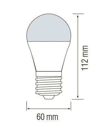 "force-10" світлодіодна led лампа з датчиком руху 10w 6400к a60 220v e27 "horoz electric" 001-067-0010-0102 фото