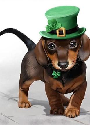 Алмазная вышивка. картина на картоне " босс" , размер 21х25