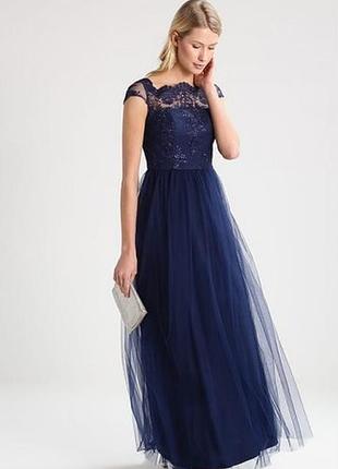 Красивое длинное вечернее платье на выпускной chi chi london