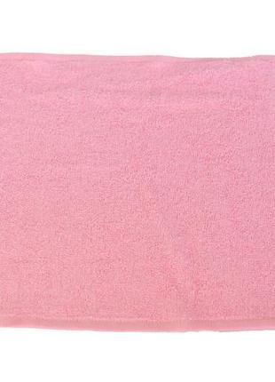 Махровое полотенце салфетка для рук и лица 400 г/м2 30х30см розовое 100% хлопок узбекистан1 фото
