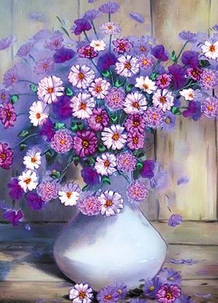 Алмазна вишивка. картина на підрамнику "річна ніжність" , розмір 40х50см