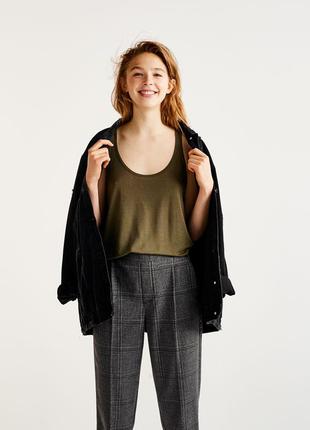 #розвантажуюсь шовковистий топ шоколадного кольору з іскрою р 44