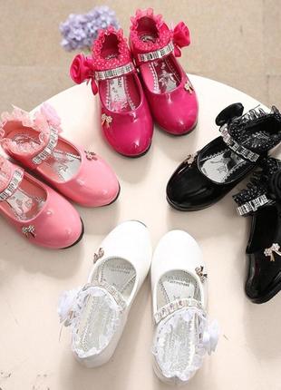 Туфлі в школу на дівчинку, туфельки для дівчинки, рр. 21-36