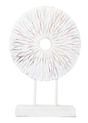 Дерев'яна статуетка коло декоративний різьблений,висота 35см