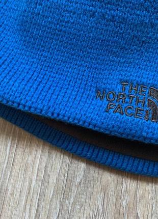 Мужская зимняя шапка с логотипом the north face4 фото