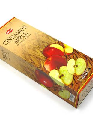 Аромапалички яблуко-кориця, пахощі для дому з ароматом кориці