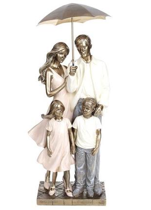 Декоративная статуэтка семейная идиллия 33.5см bonadi 707-993