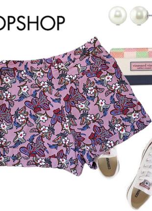 Стильні яскраві шортики бренд top shop