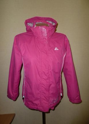 Демисезонная куртка dare2b на 11-12 рост 152 см   непромокаемая, ветронепрдуваемая  длина 58 см, пог