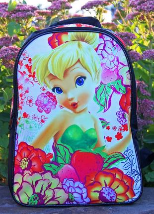 Шкільний рюкзак фея дінь-дінь ранець для дівчинки стильний ортопедичний1 фото