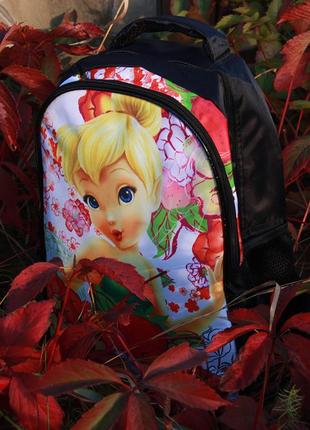 Шкільний рюкзак фея дінь-дінь ранець для дівчинки стильний ортопедичний4 фото
