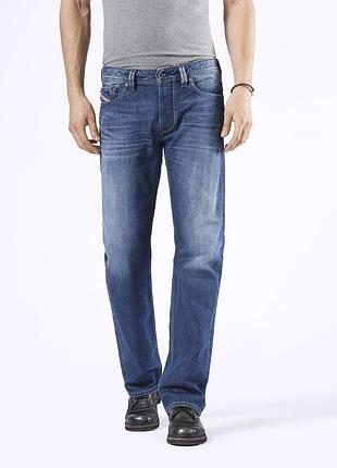 Джинсы светло-синие рваные w32 l29 'diesel' 'larkee 008xr'