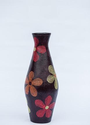 Ваза підлогова керамічна кольорова висота 50 см