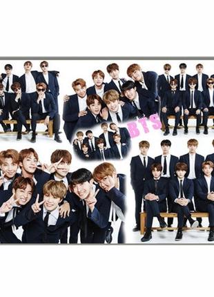 Постер k-pop bts / bangtan boys 42*29см (poster_672)