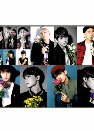 Постер k-pop bts / bangtan boys 42*29см (poster_674)1 фото