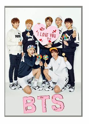 Постер k-pop bts / bangtan boys 42*29см (poster_692)