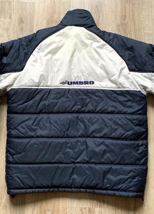 Мужcкая винтажная зимняя куртка umbro fc everton2 фото