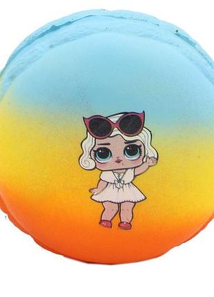Іграшка сквиш антистрес squishies "пончик lol" діаметр 9 см (21218)