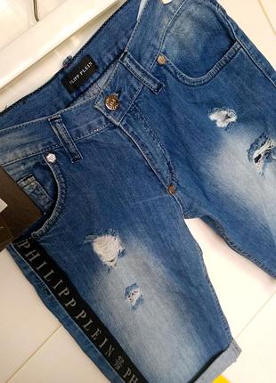 Шорты джинсовые