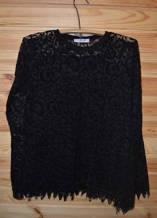 Новая блуза с рисунком - выбитый бархат! турция!