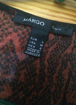 Блузка рубашка mango3 фото