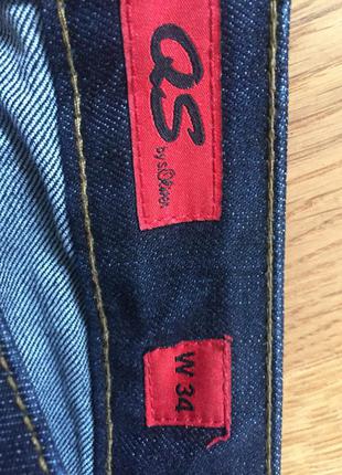 Фірмові джинсові бріджи бриджи джинсы s. oliver3 фото