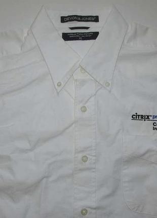 Сорочка devon&jones oxford, 100% бавовна, xl-xxl. нова