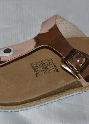 Шльопанці біркенштоки шльопки шкіра німеччина розмір 41 40