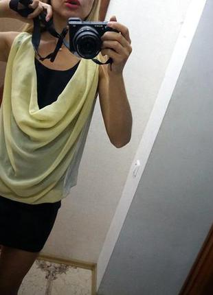 Сукня з шифоновою блузою