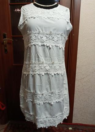 Платье,новое,нат. шелк,р.48 - 46.ц.125 гр