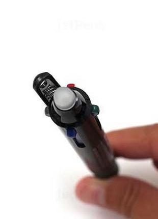 Ручка кулькова pilot frixion ball 4 4 color gel ink multi pen - 0.5 mm - black7 фото