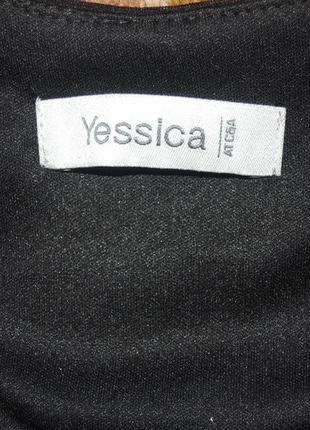 Нарядное черное платье yessica c&a р.м3 фото
