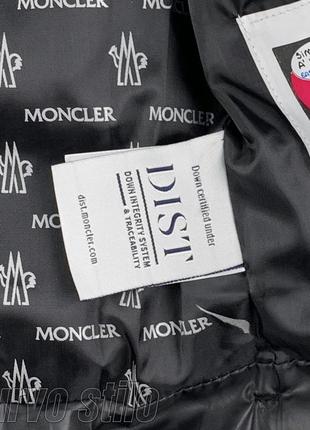 Чоловіча жилетка moncler, колір чорний, розмір 3xl8 фото