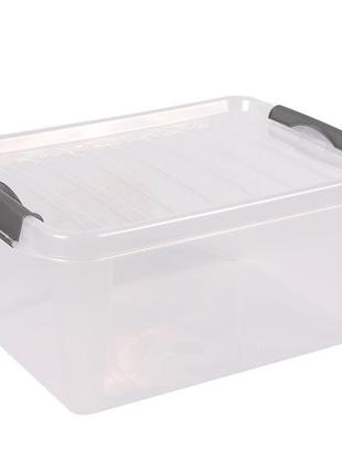 Ящик пластиковый heidrun clipbox light 4л, 27,5*18,5*13см, (hdr-601a)1 фото