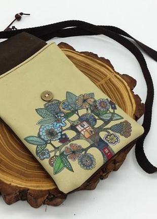 Текстильная сумка-кошелек fantasy1 фото